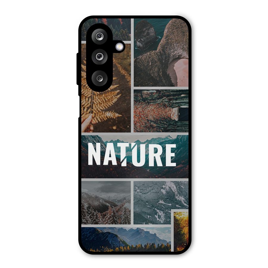 Nature Travel Metal Back Case for Galaxy M36