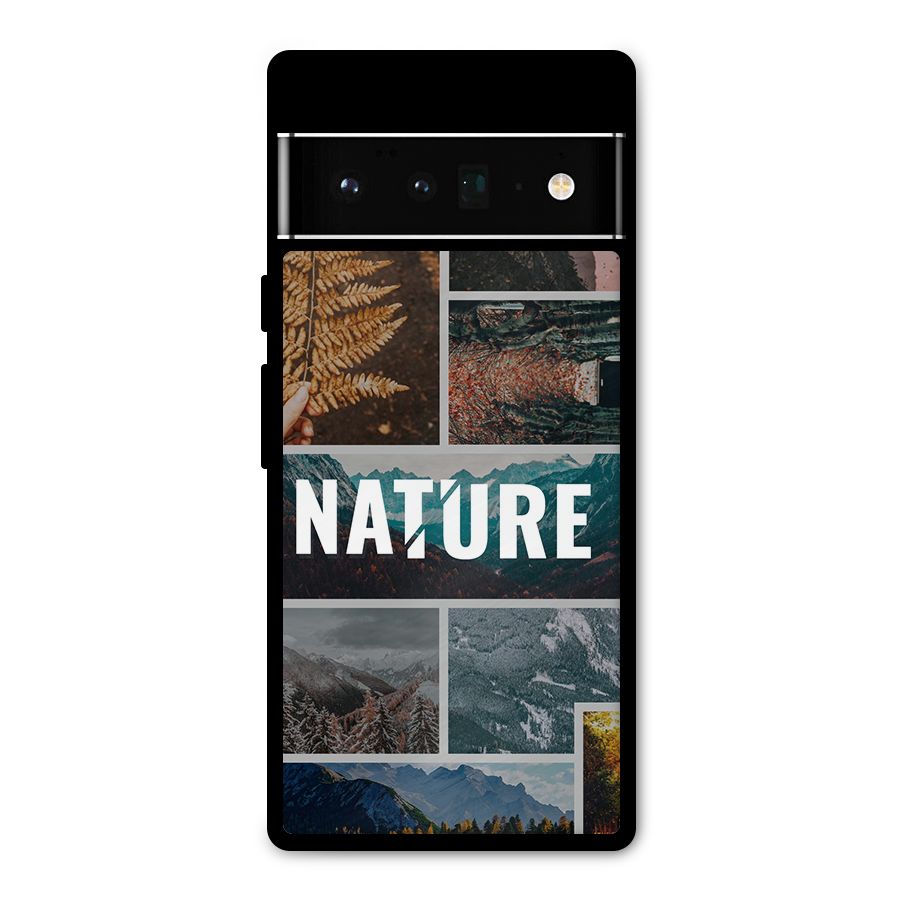 Nature Travel Metal Back Case for Google Pixel 6 Pro