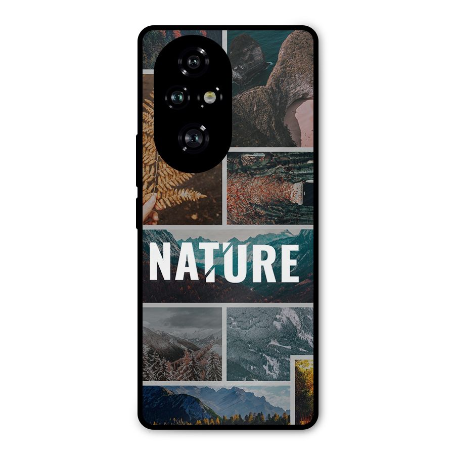 Nature Travel Metal Back Case for Honor 200 Pro