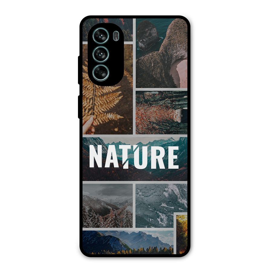 Nature Travel Metal Back Case for Moto G62