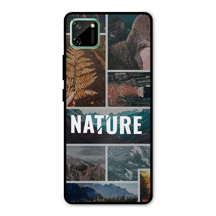 Nature Travel Metal Back Case for Realme C11