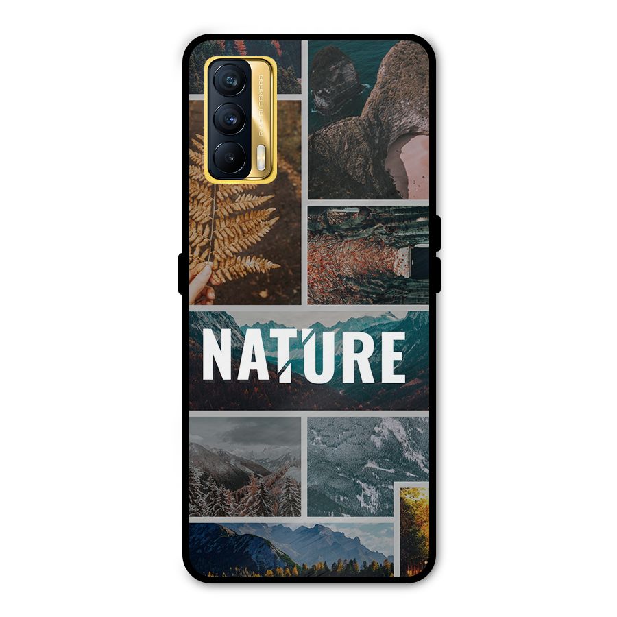 Nature Travel Metal Back Case for Realme X7