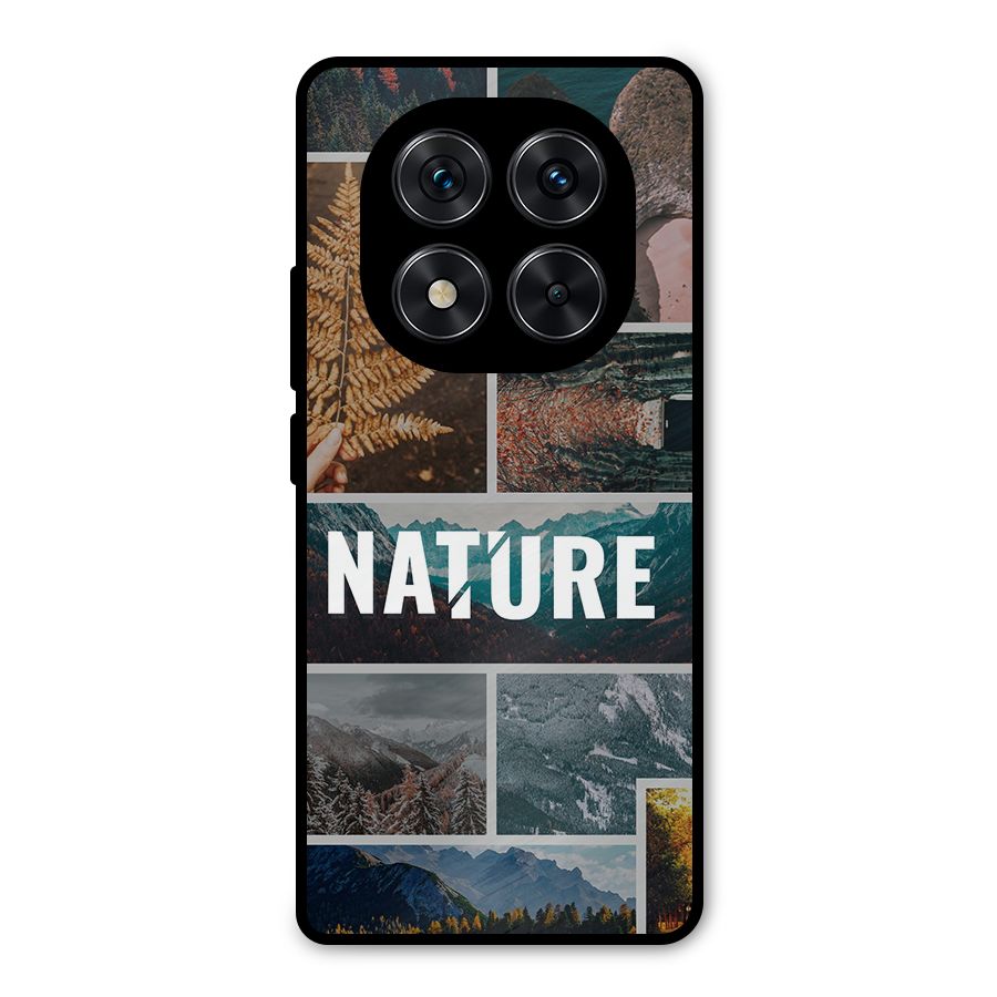 Nature Travel Metal Back Case for Redmi Note 14 Pro 5G