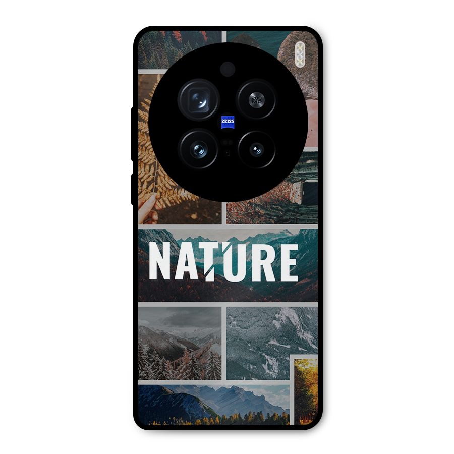 Nature Travel Metal Back Case for Vivo X200 Pro