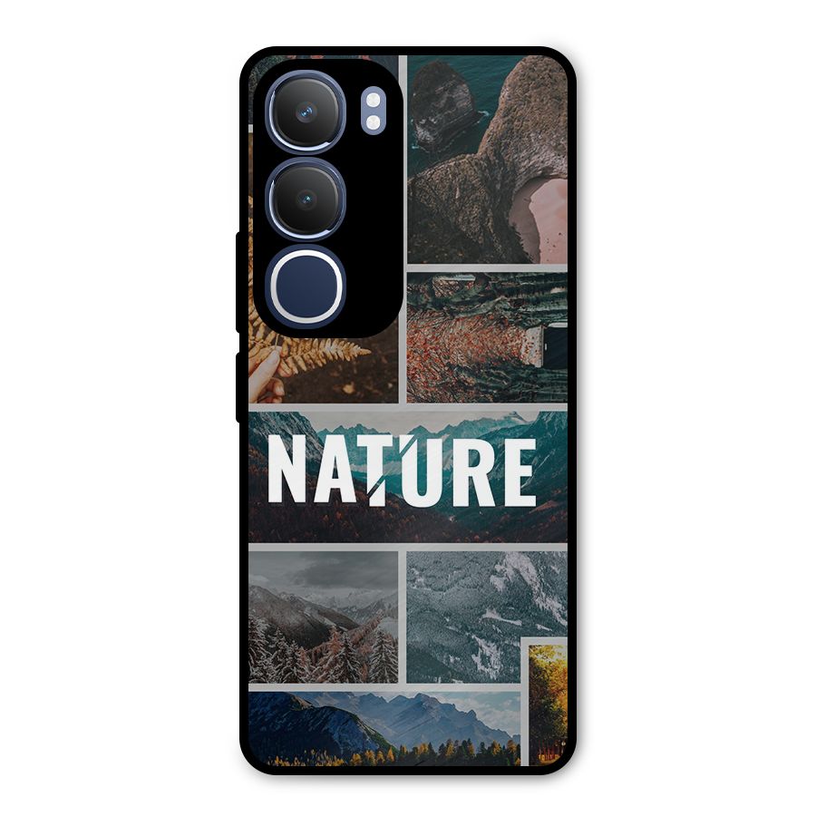 Nature Travel Metal Back Case for Vivo Y29