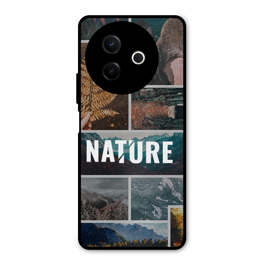 Nature Travel Metal Back Case for Vivo Y39