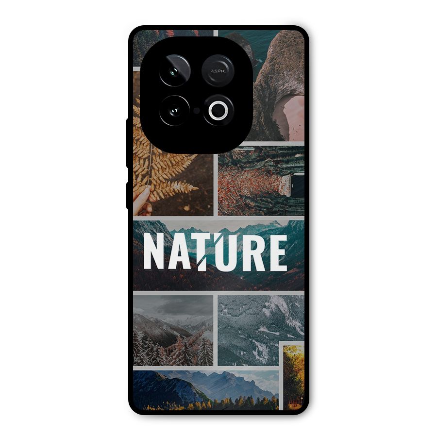 Nature Travel Metal Back Case for iQOO Neo 10