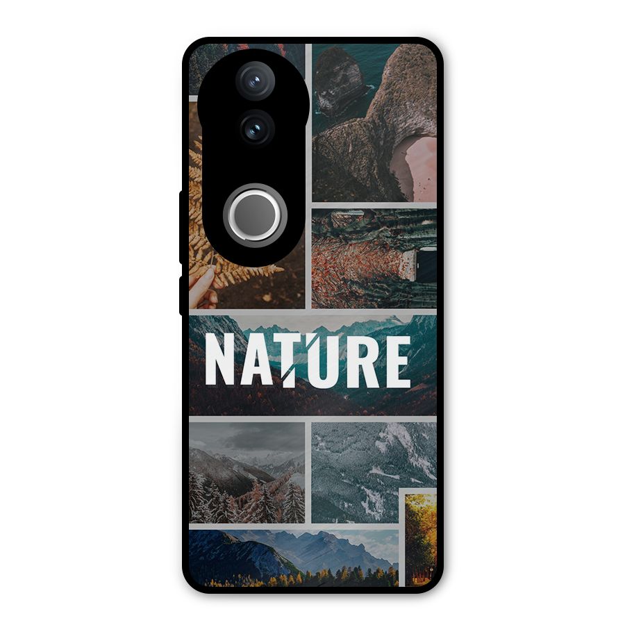 Nature Travel Metal Back Case for iQOO Z10R