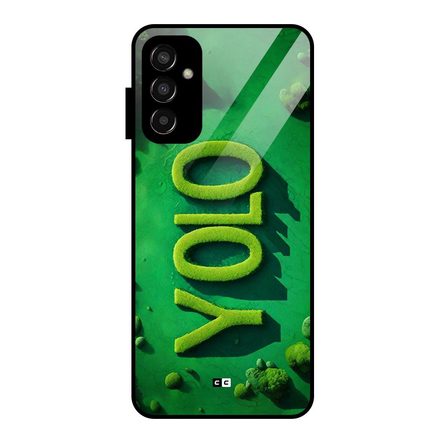Nature Yolo Glass Back Case for Galaxy F13