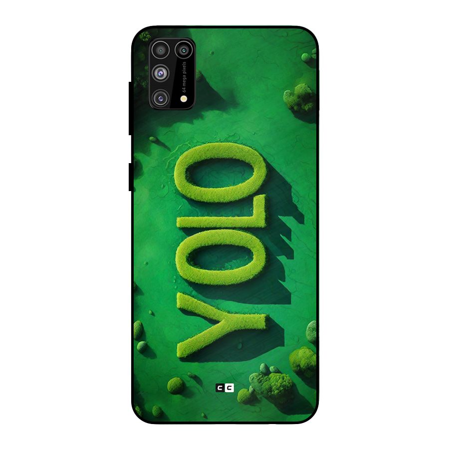 Nature Yolo Metal Back Case for Galaxy F41