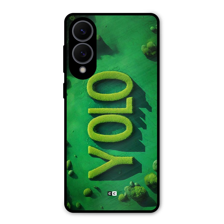 Nature Yolo Metal Back Case for Galaxy S25 Edge