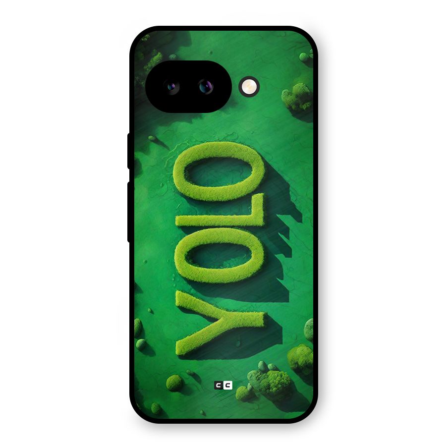 Nature Yolo Metal Back Case for Google Pixel 9a