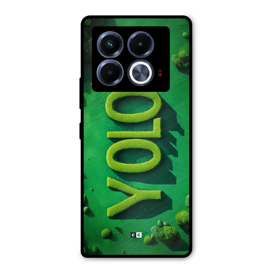 Nature Yolo Metal Back Case for Infinix Note 40 5G