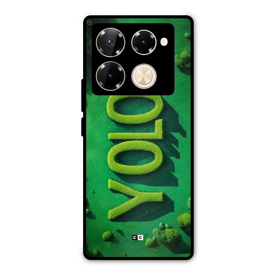 Nature Yolo Metal Back Case for Infinix Note 40 Pro Plus