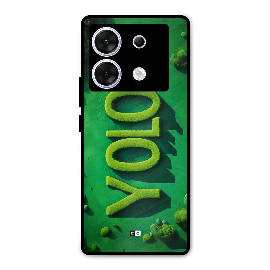 Nature Yolo Metal Back Case for Infinix Zero 30 5G