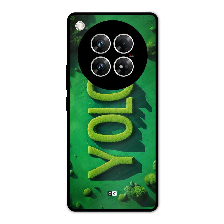 Nature Yolo Metal Back Case for Infinix Zero 40 5G