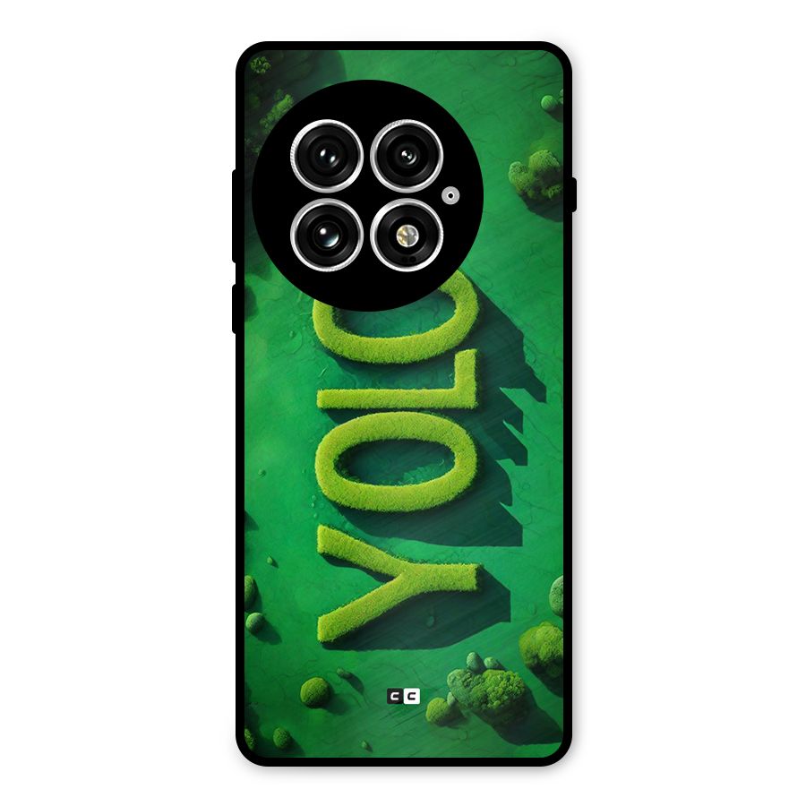 Nature Yolo Metal Back Case for OnePlus 13