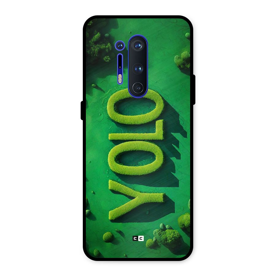 Nature Yolo Metal Back Case for OnePlus 8 Pro