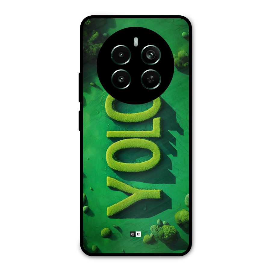Nature Yolo Metal Back Case for Realme 12 Pro Plus