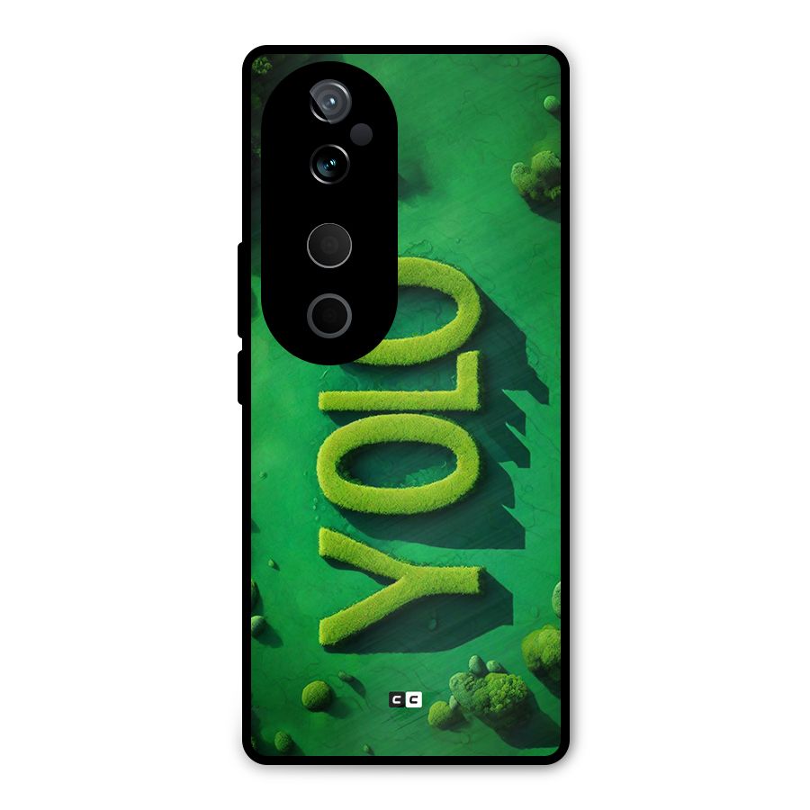 Nature Yolo Metal Back Case for Vivo T3 Ultra