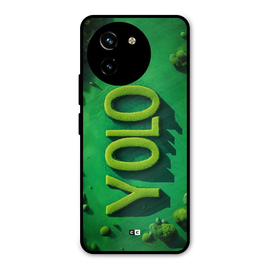 Nature Yolo Metal Back Case for Vivo T3x
