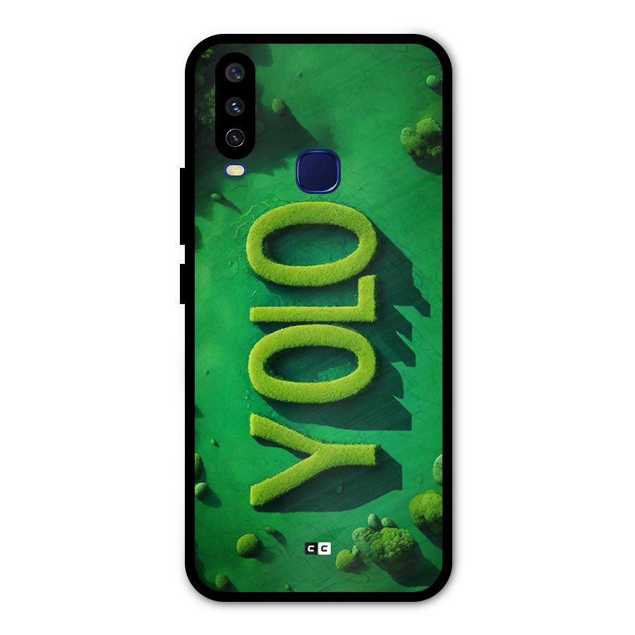 Nature Yolo Metal Back Case for Vivo V17