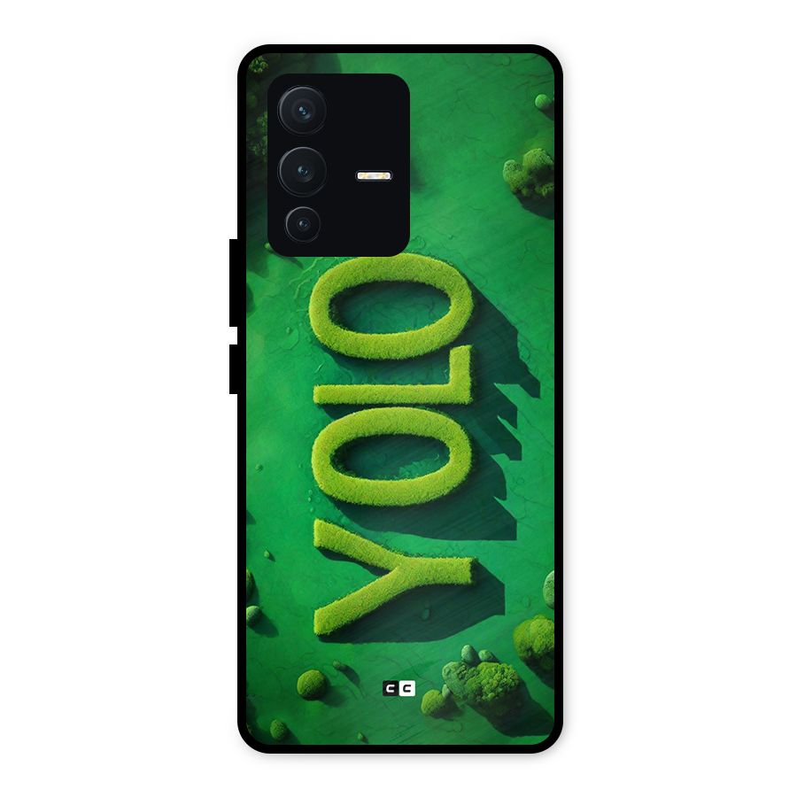 Nature Yolo Metal Back Case for Vivo V23 5G