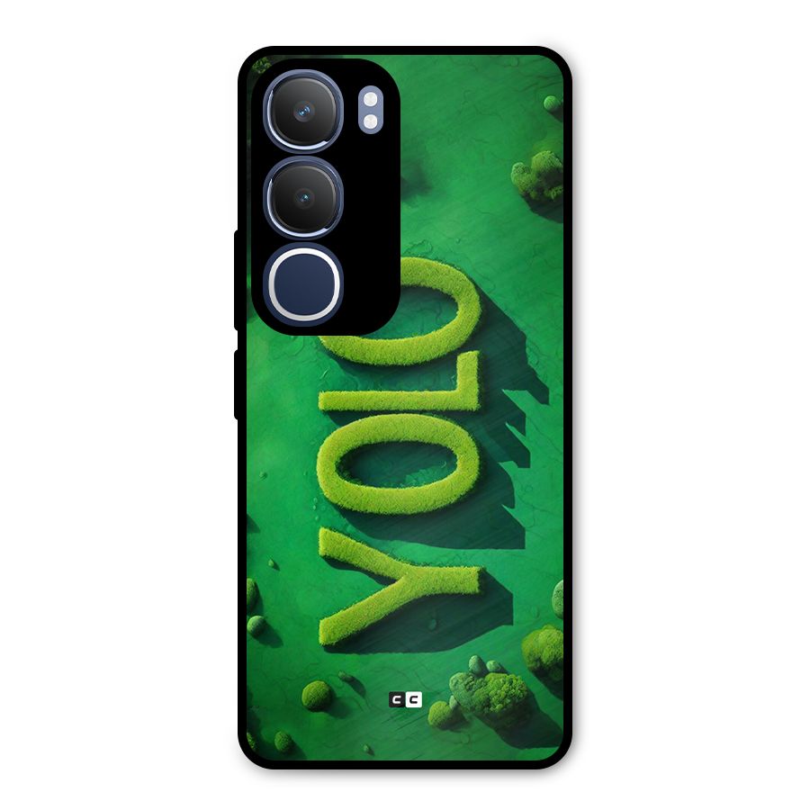 Nature Yolo Metal Back Case for Vivo Y29