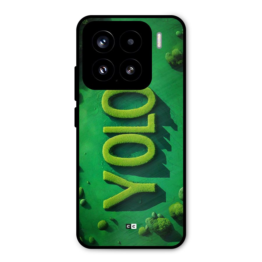 Nature Yolo Metal Back Case for Xiaomi 15