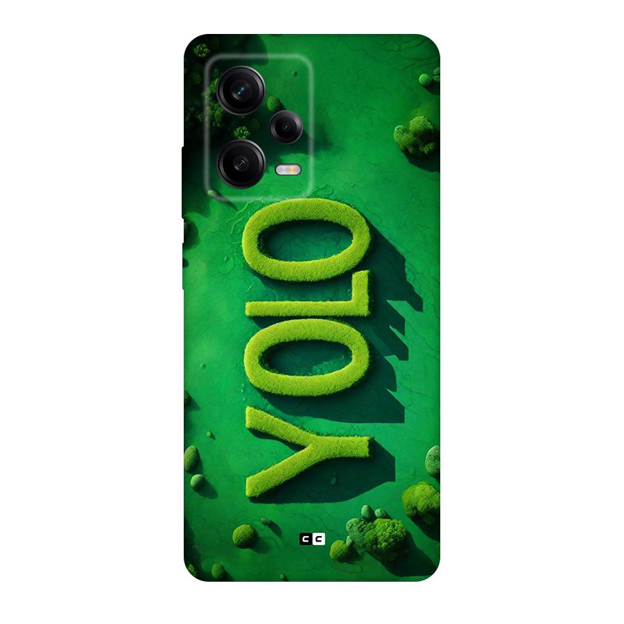 Nature Yolo Original Polycarbonate Back Case for Redmi Note 12 Pro