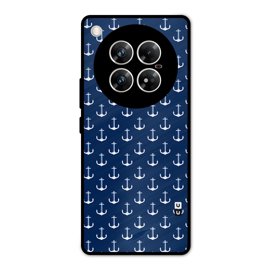 Nautical Pattern Metal Back Case for Infinix Zero 40 5G