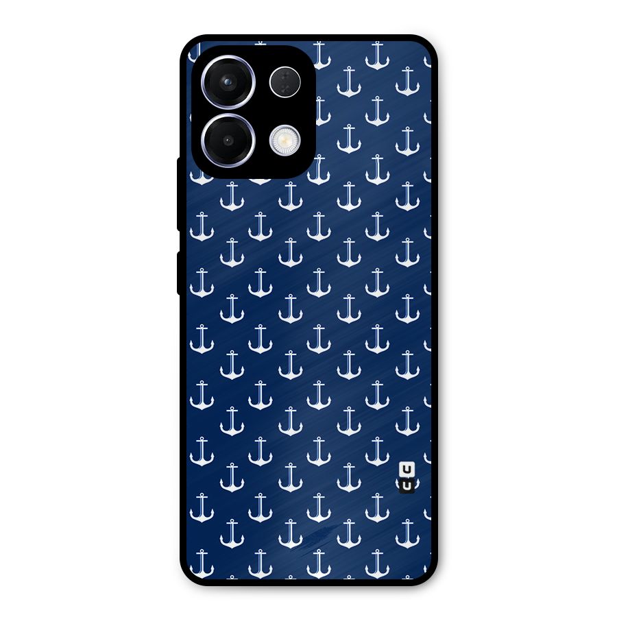 Nautical Pattern Metal Back Case for Oppo K13