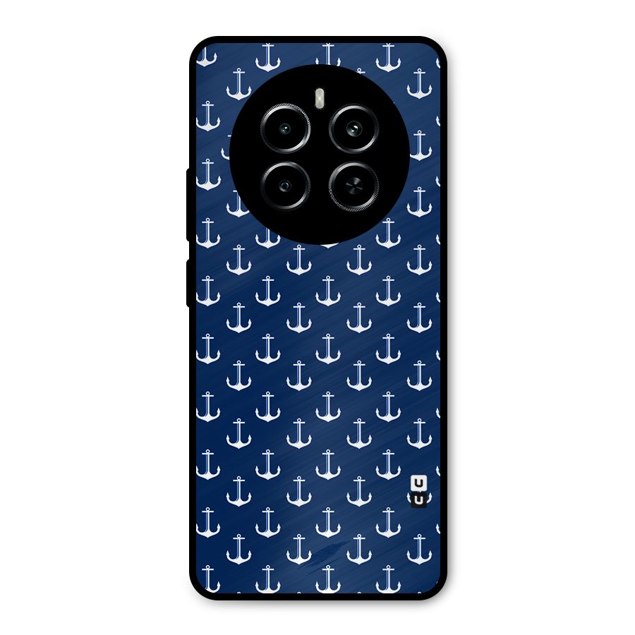 Nautical Pattern Metal Back Case for Realme P1