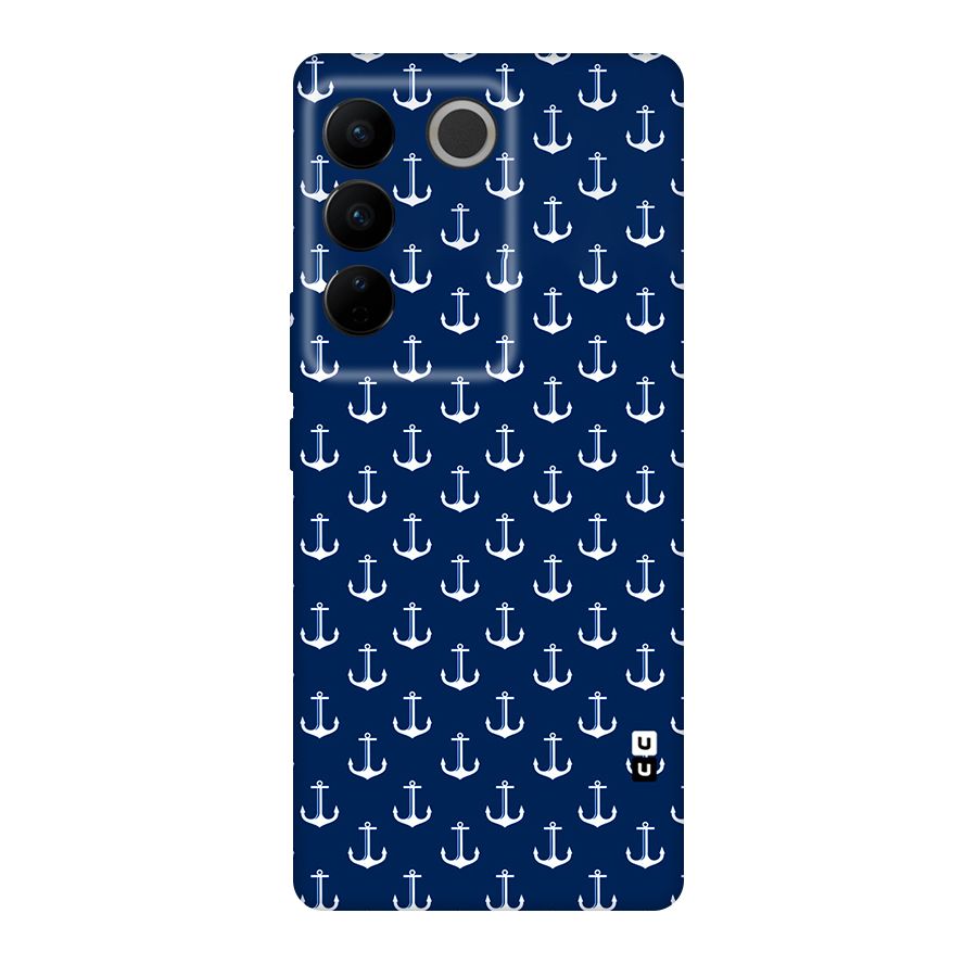 Nautical Pattern Original Polycarbonate Back Case for Vivo V27