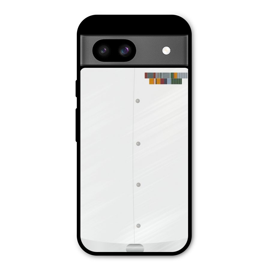 Navy Uniform Metal Back Case for Google Pixel 8a