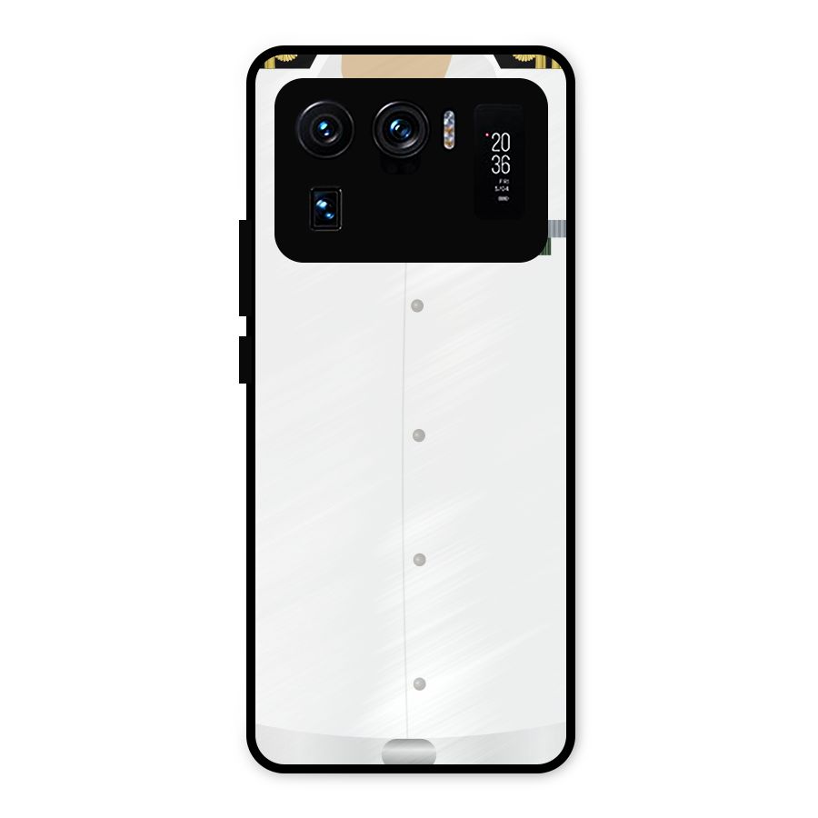 Navy Uniform Metal Back Case for Mi 11 Ultra