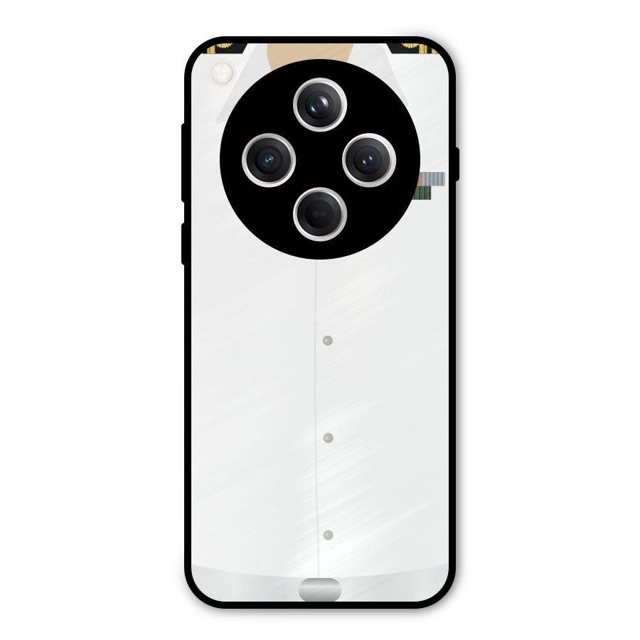 Navy Uniform Metal Back Case for Oppo Find X8