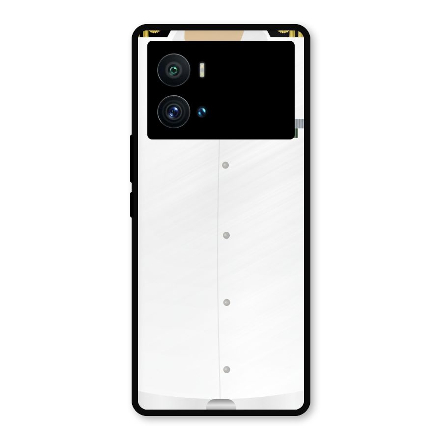 Navy Uniform Metal Back Case for iQOO 9 Pro