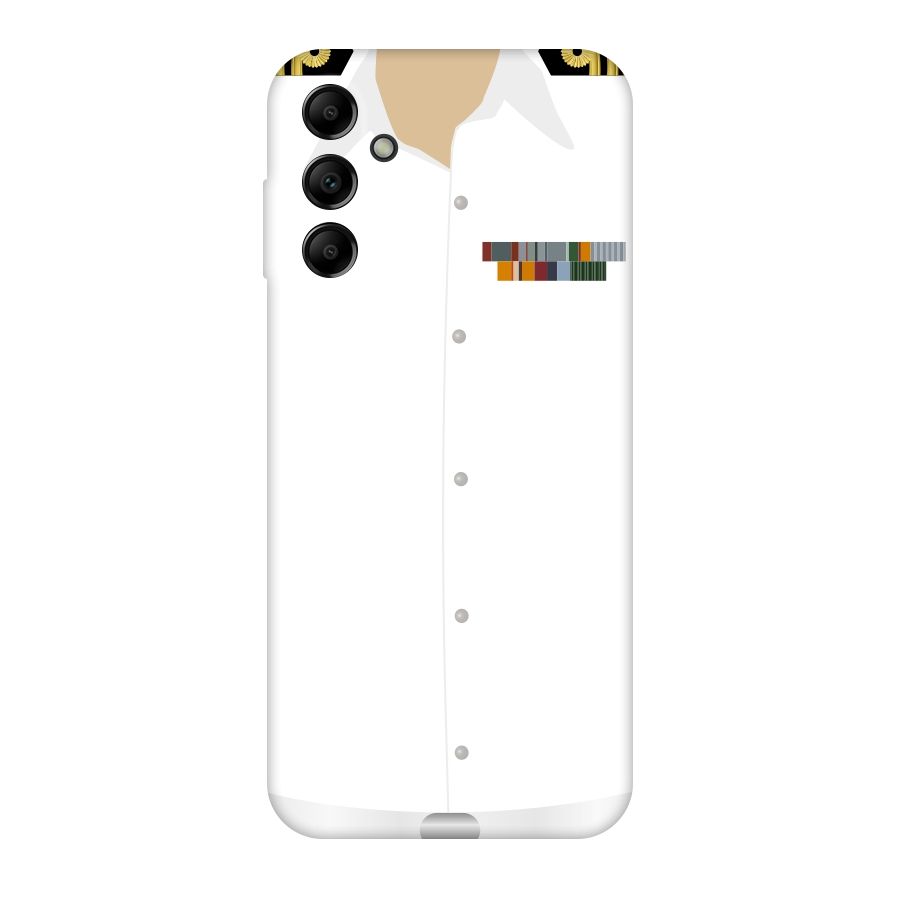 Navy Uniform Original Polycarbonate Back Case for Galaxy A14 5G
