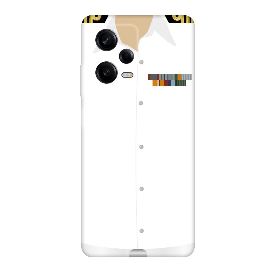 Navy Uniform Original Polycarbonate Back Case for Redmi Note 12 Pro