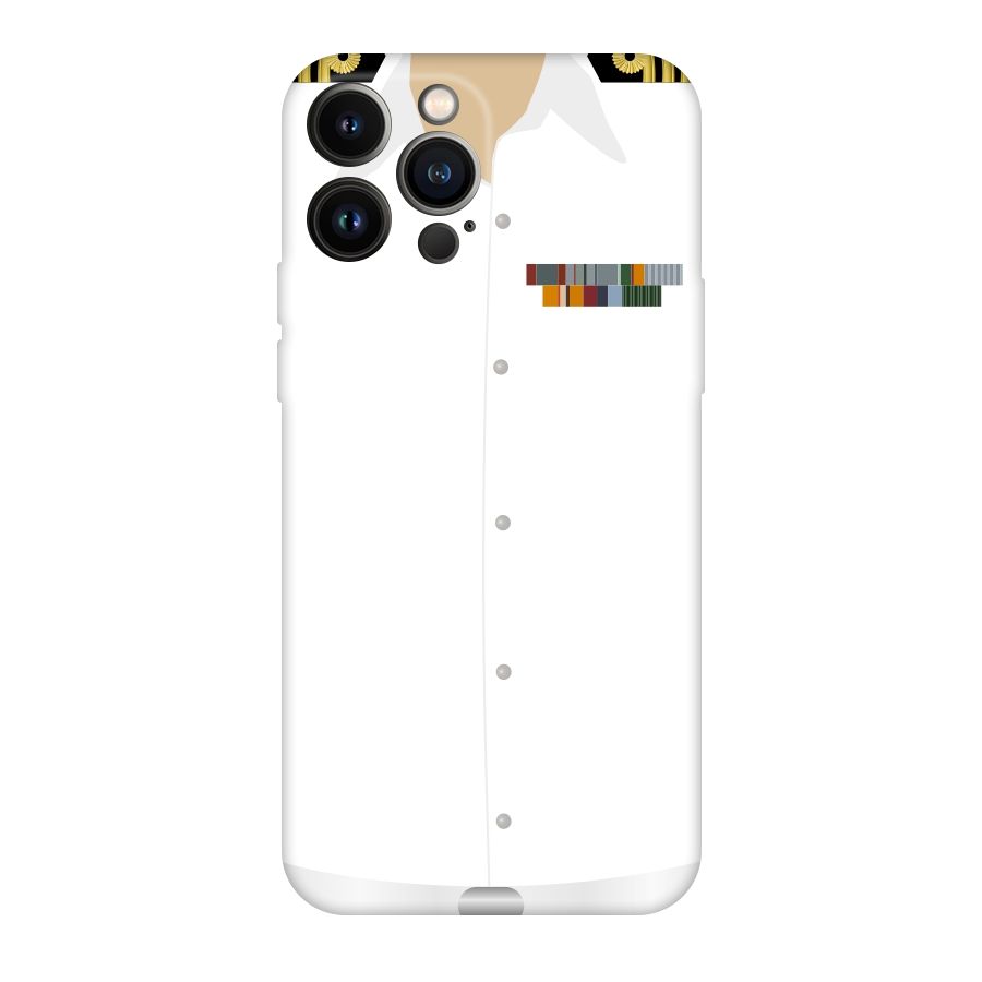 Navy Uniform Original Polycarbonate Back Case for iPhone 13 Pro Max
