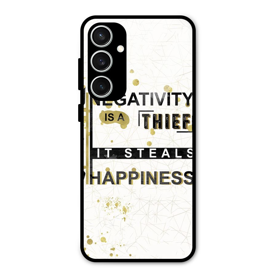 Negativity Thief Glass Back Case for Galaxy S23 FE