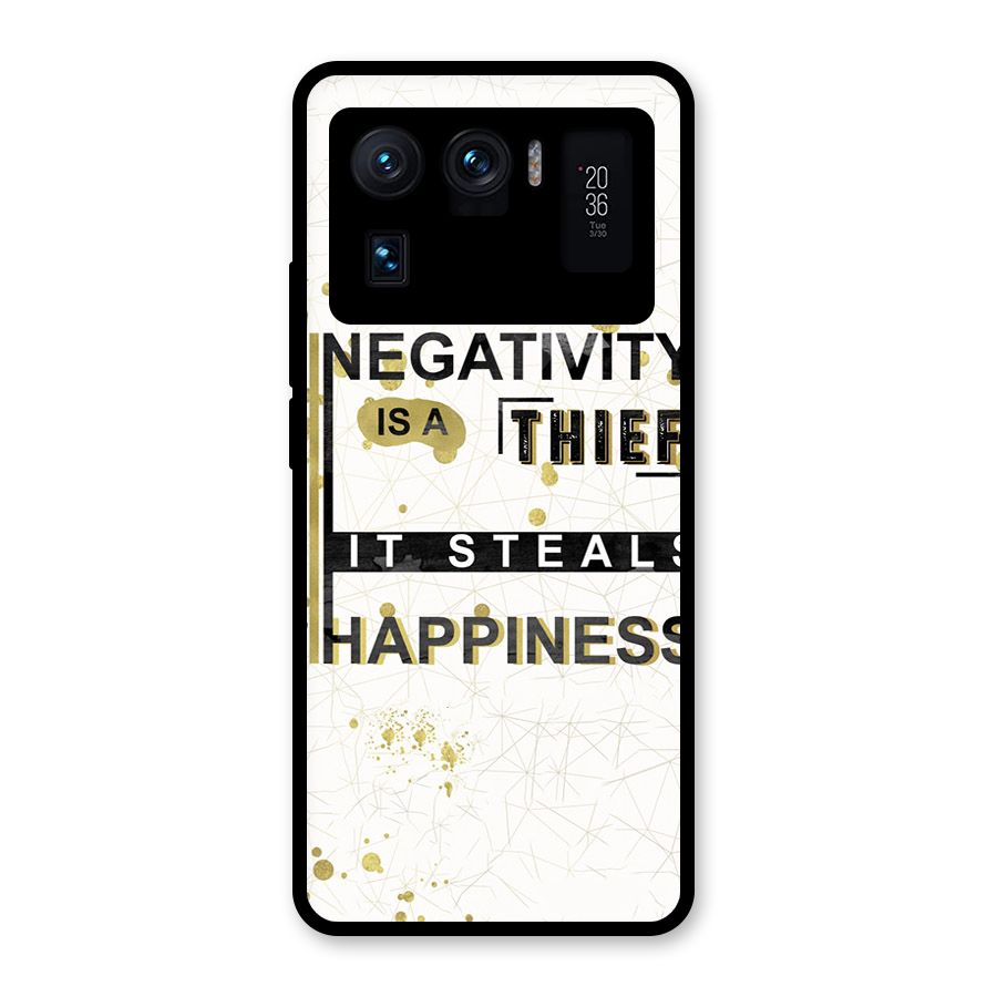 Negativity Thief Glass Back Case for Mi 11 Ultra