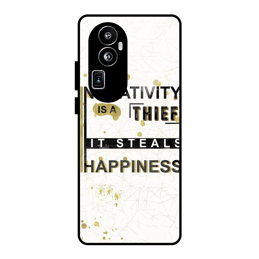 Negativity Thief Glass Back Case for Oppo Reno10 Pro Plus