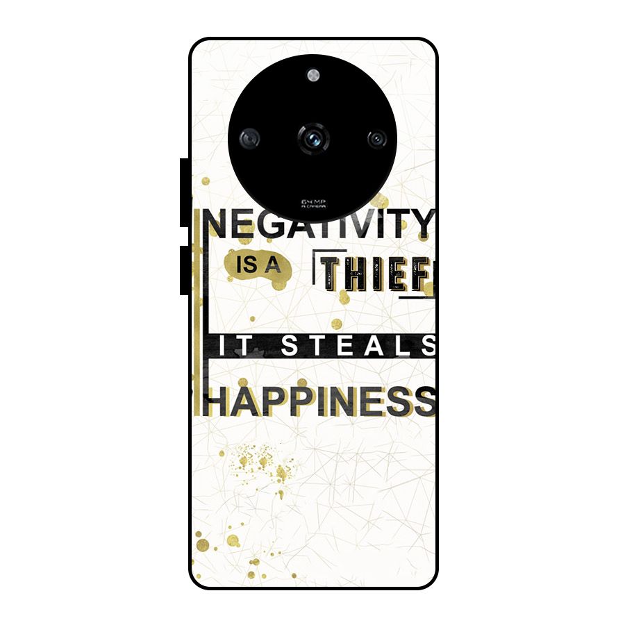 Negativity Thief Glass Back Case for Realme Narzo 60 5G