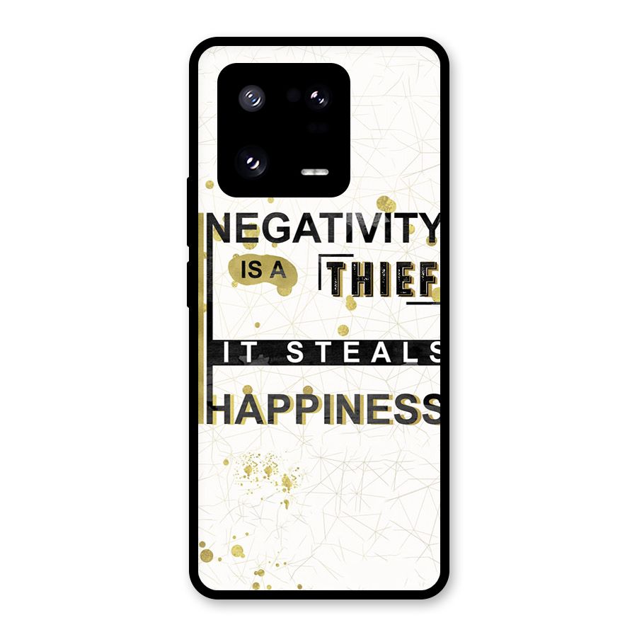 Negativity Thief Glass Back Case for Xiaomi 13 Pro