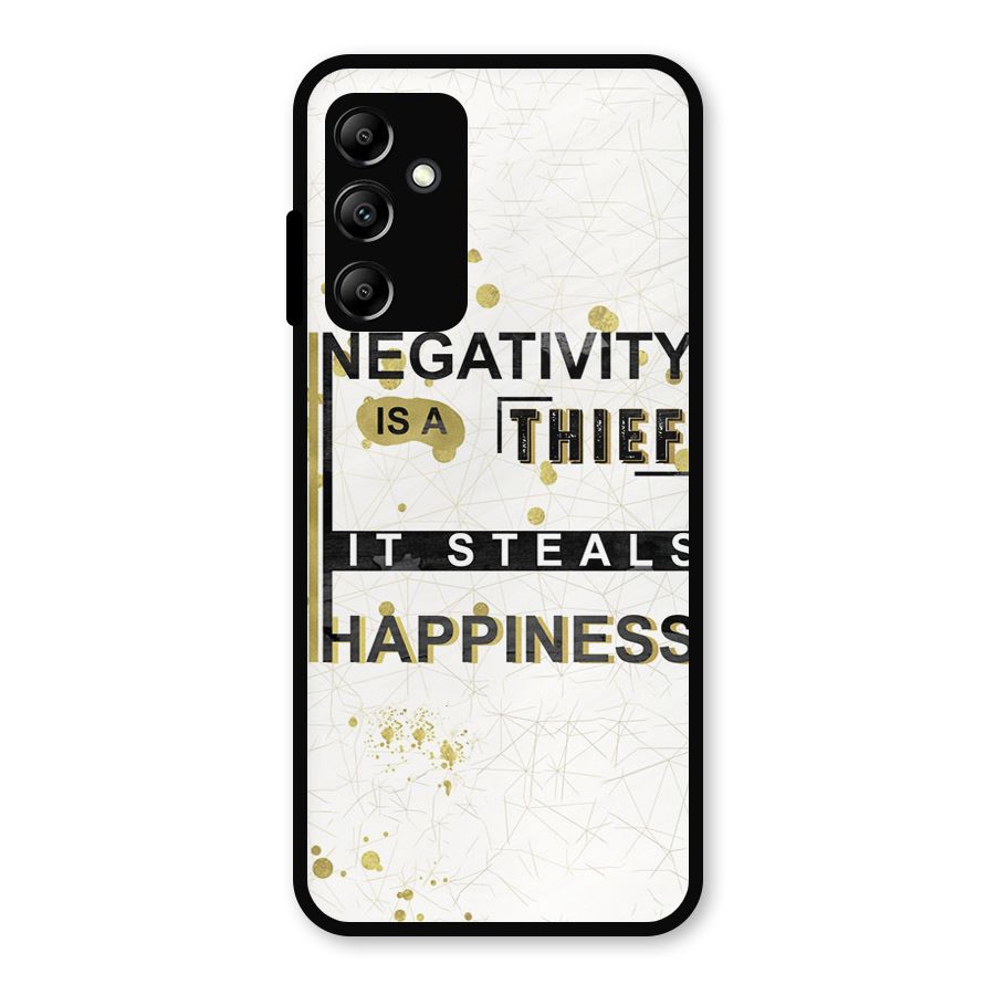 Negativity Thief Metal Back Case for Galaxy A14 5G