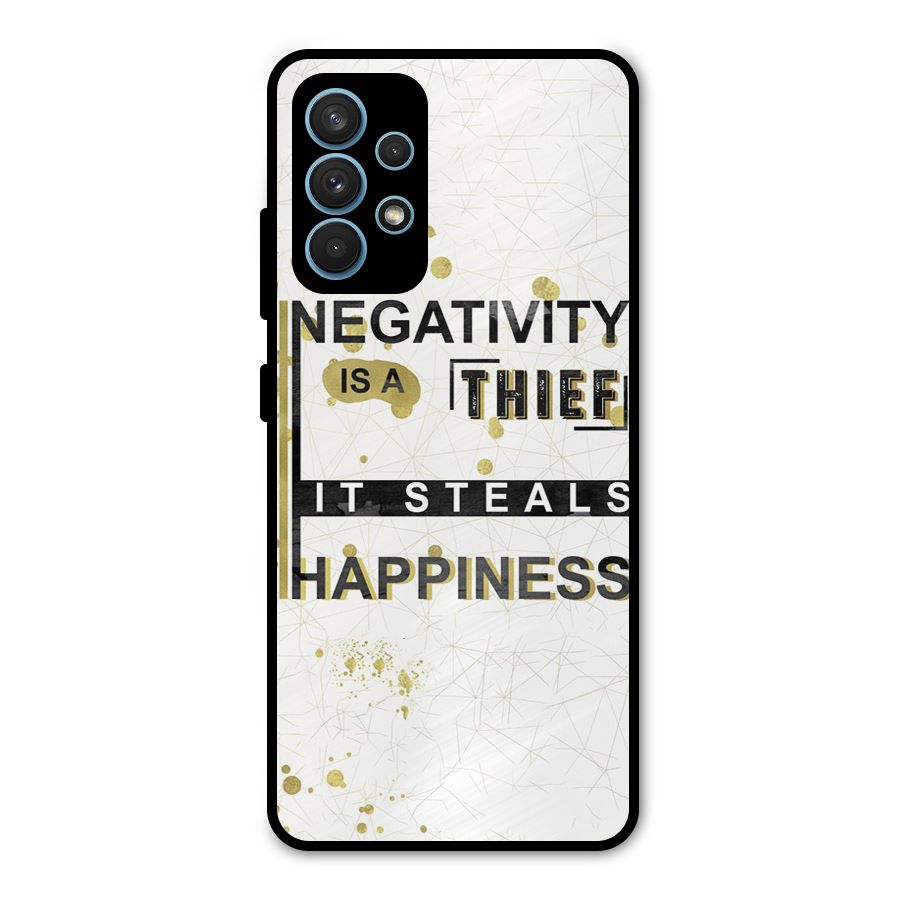 Negativity Thief Metal Back Case for Galaxy A32
