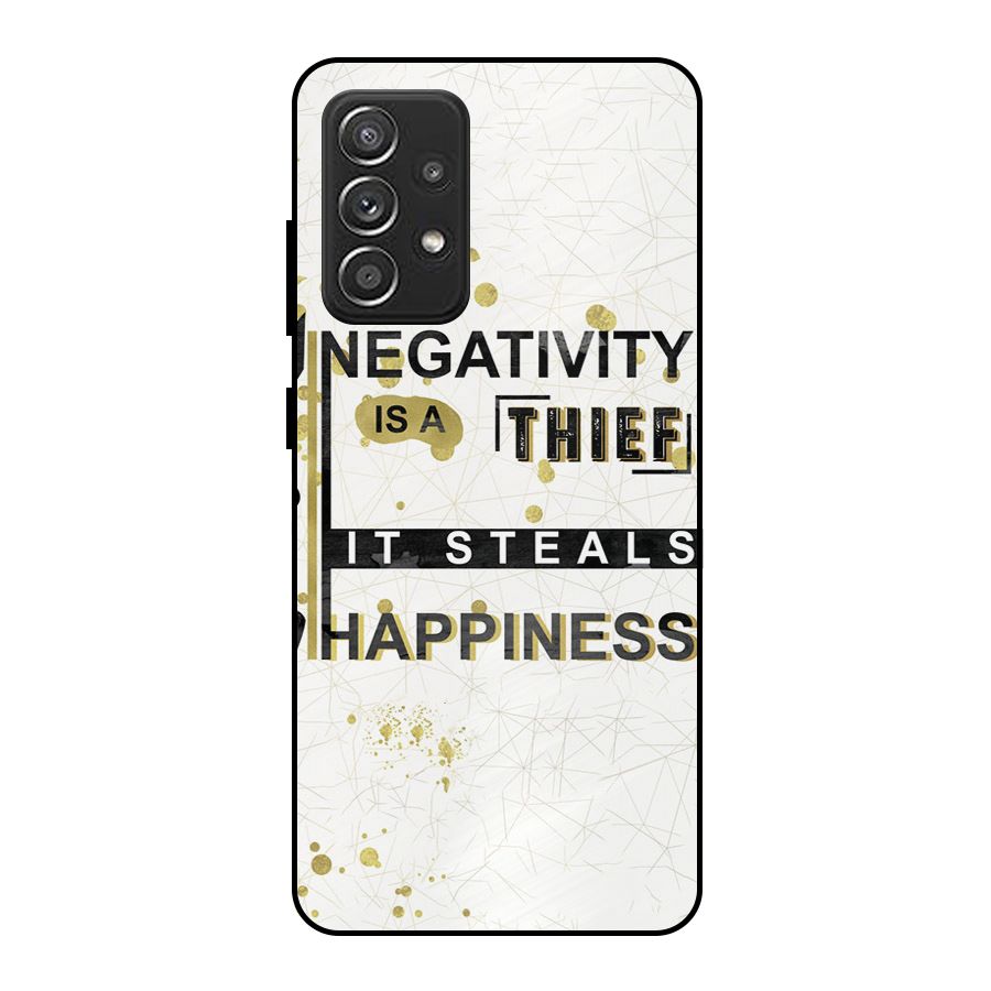 Negativity Thief Metal Back Case for Galaxy A52s 5G