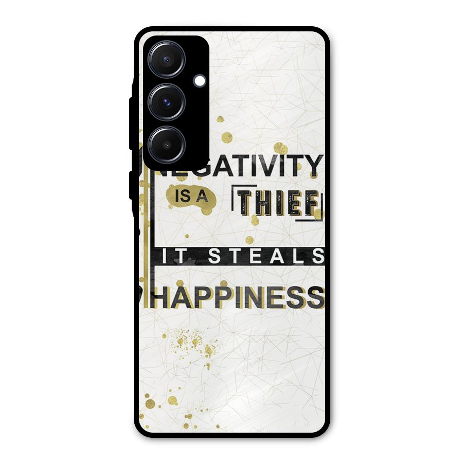 Negativity Thief Metal Back Case for Galaxy A55